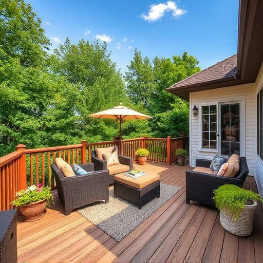 outdoor deck
