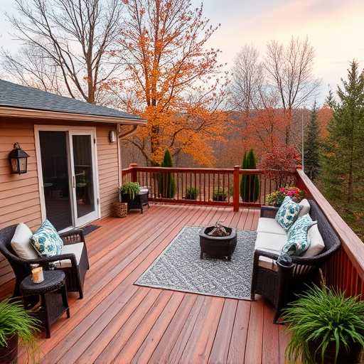 outdoor deck