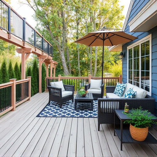 outdoor deck