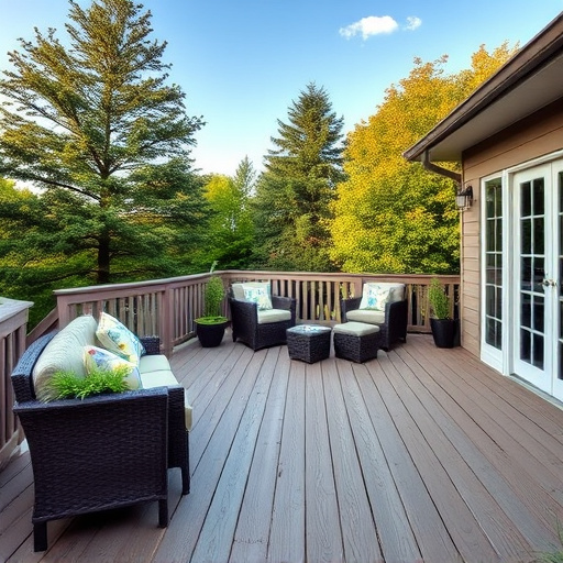 outdoor deck