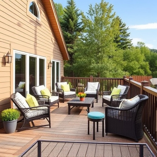 outdoor deck