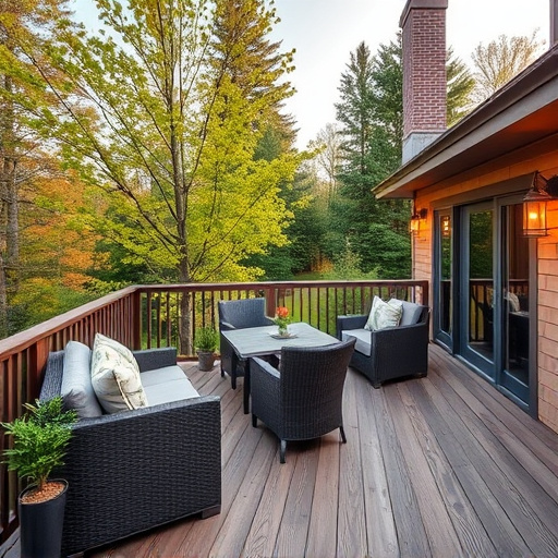 outdoor deck