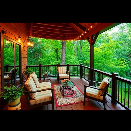 outdoor deck