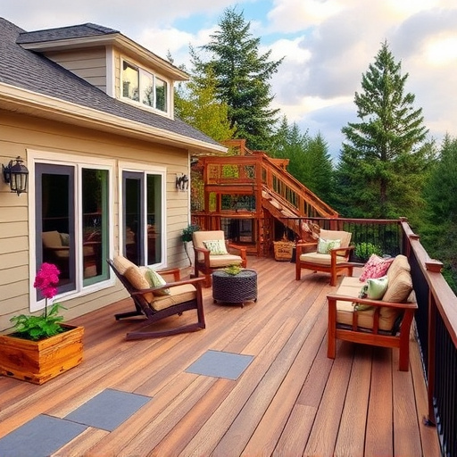 outdoor deck