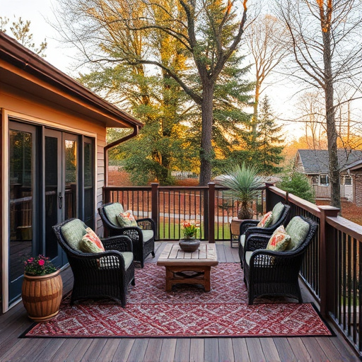 outdoor deck