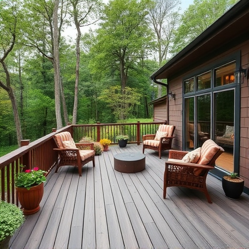 outdoor deck
