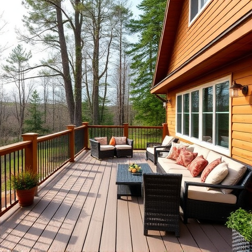 outdoor deck