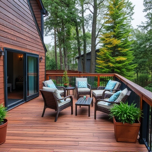 outdoor deck