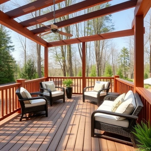 outdoor deck