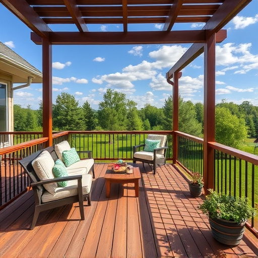outdoor deck