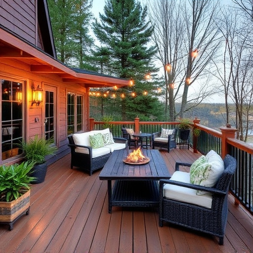 outdoor deck