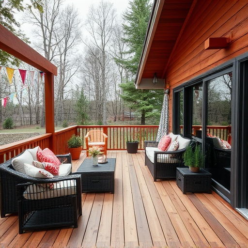 outdoor deck