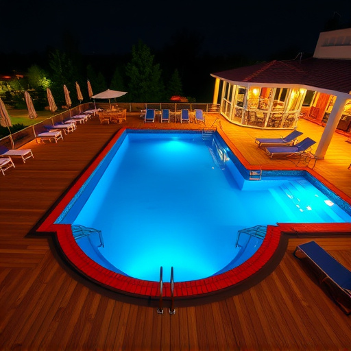 pool deck