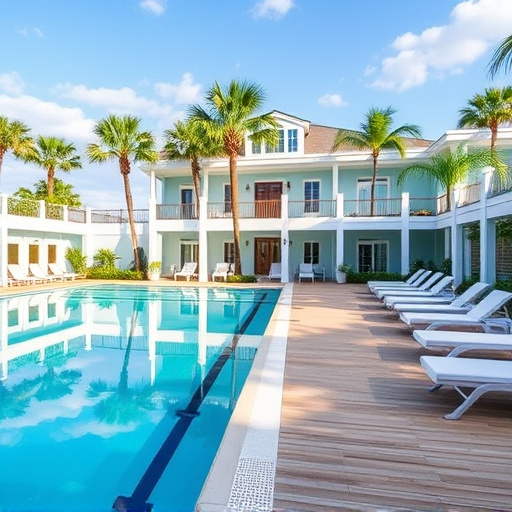pool deck