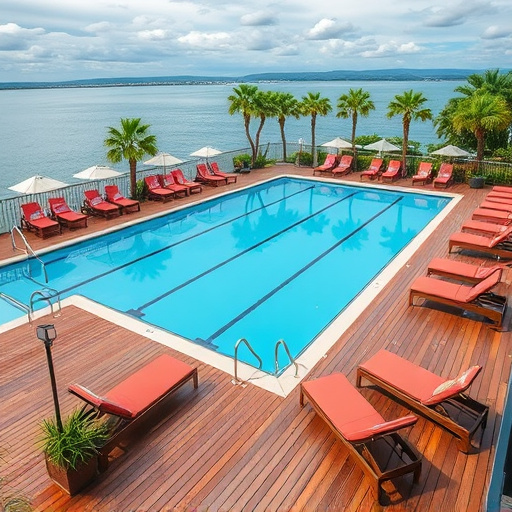pool deck