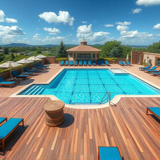 pool deck