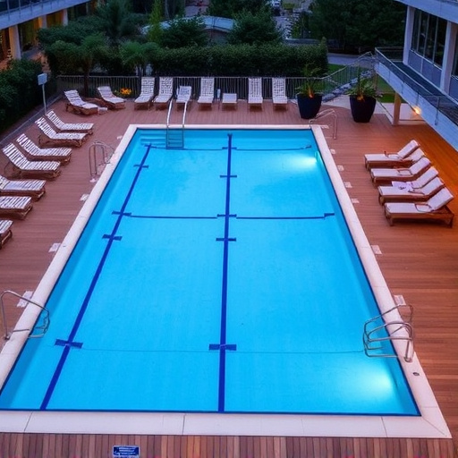 pool deck