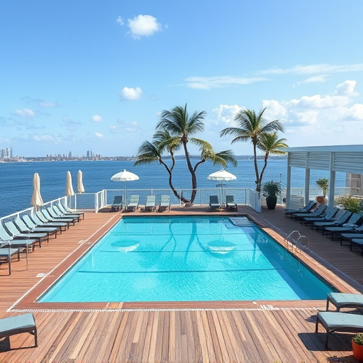 pool deck