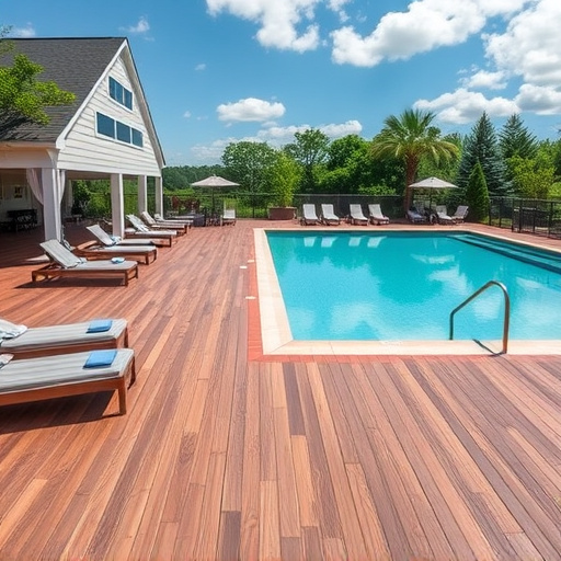 pool deck