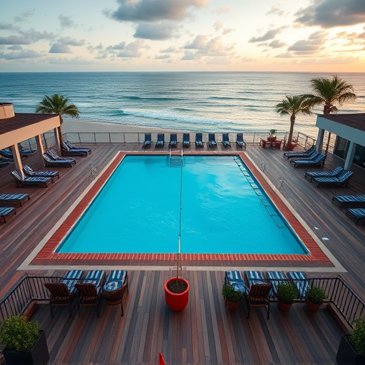 pool deck