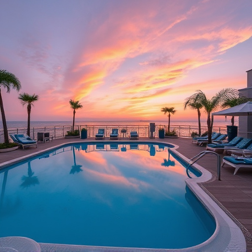 pool deck