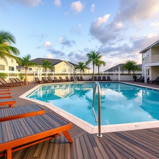 pool deck