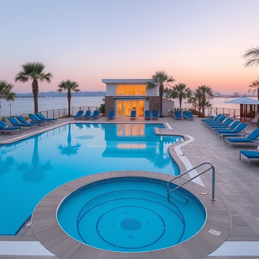 pool deck