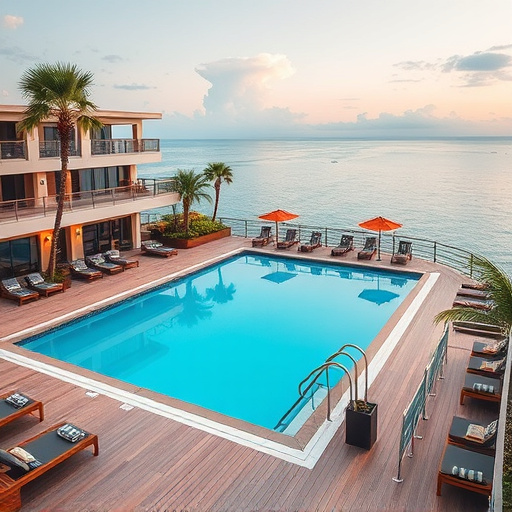 pool deck