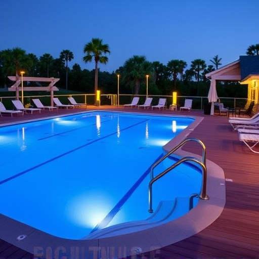 pool deck