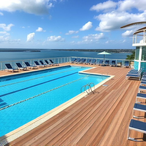 pool deck