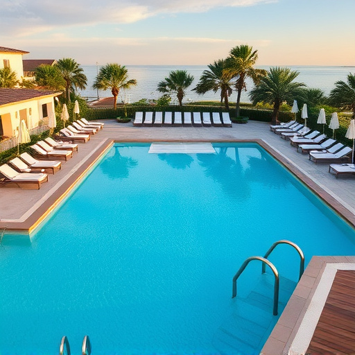 pool deck
