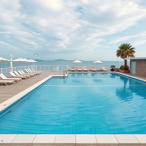 pool deck