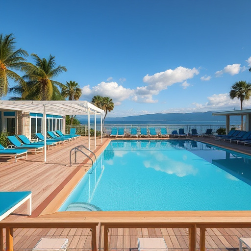 pool deck