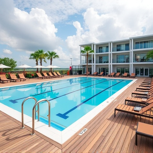 pool deck