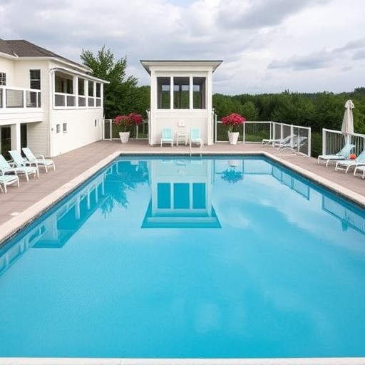 pool deck