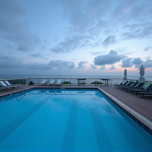 pool deck