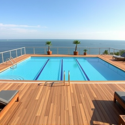 pool deck