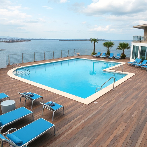 pool deck