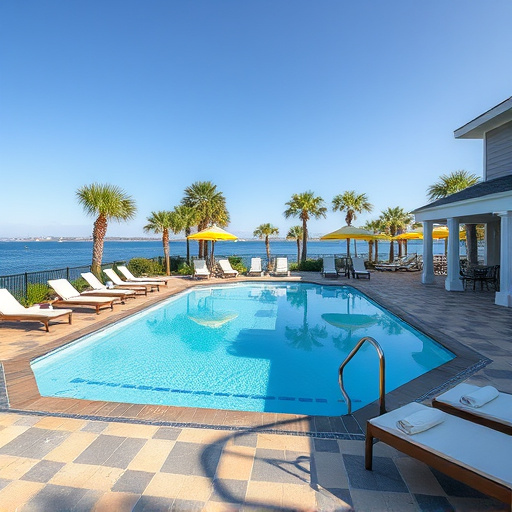 pool deck