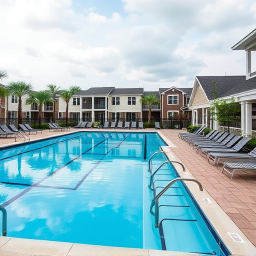 pool deck