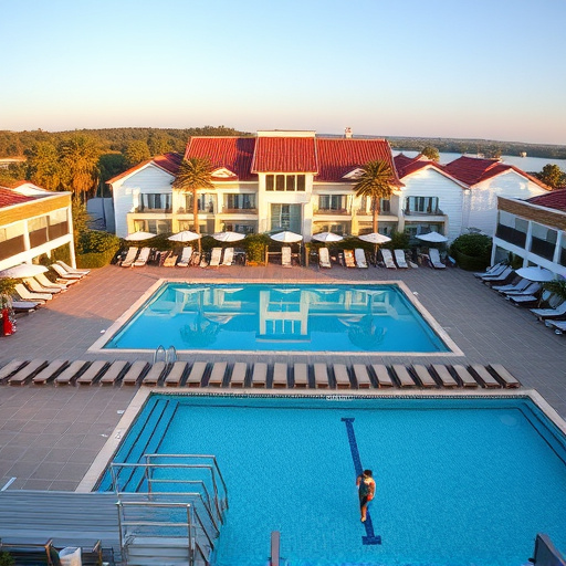 pool deck