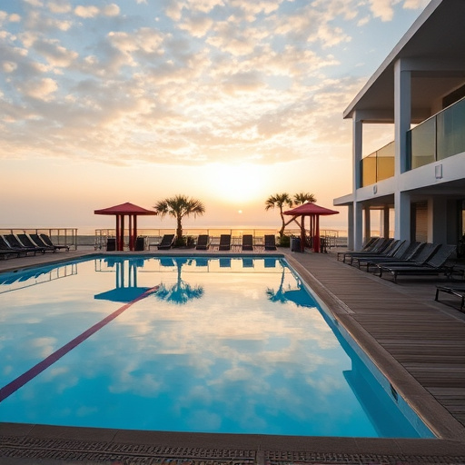 pool deck