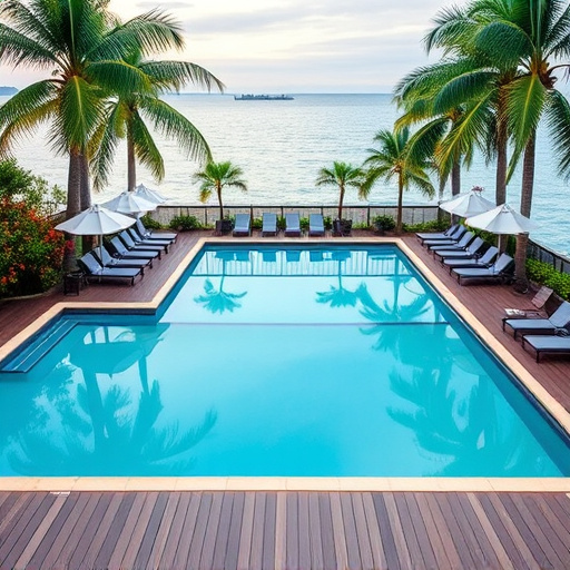 pool deck