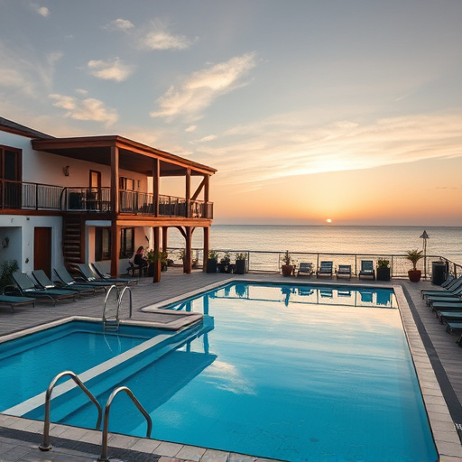 pool deck