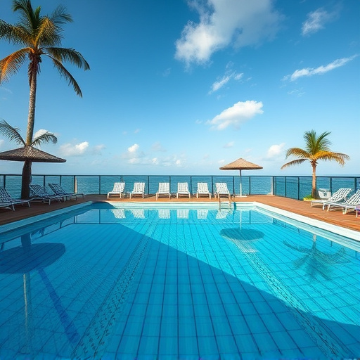 pool deck