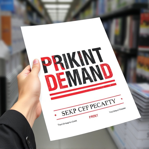 print on demand