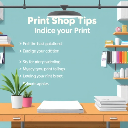 print shop tips