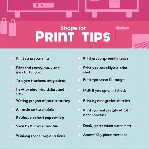 print shop tips