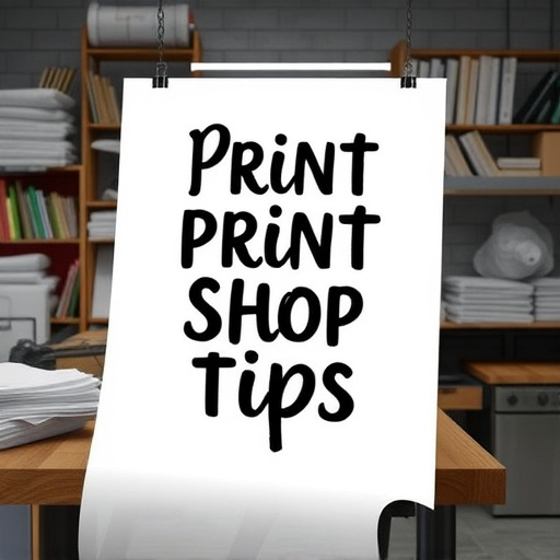print shop tips