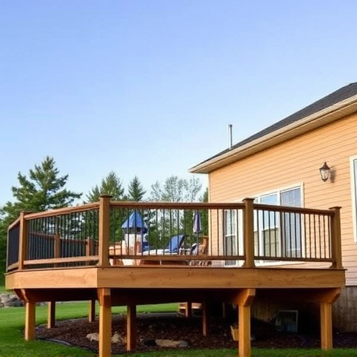 raised deck